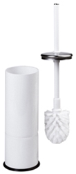 Saniflow® Toilet Brush Holder - Steel White Epoxy 
